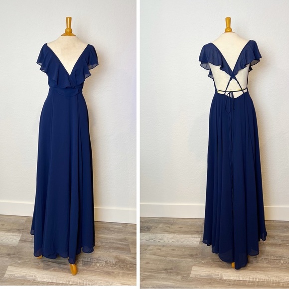 Yumi Kim Full Bloom Maxi Dress in Blue - Picture 2 of 11